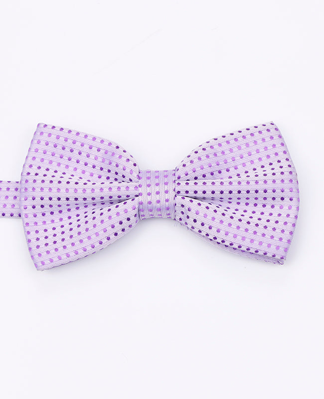 Violette Fliege mit Punkten für Herren aus Polyester | Louis - Unipap's