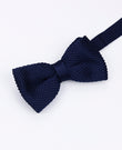Fliege Blau n°2 Herren aus Strick «Léon»