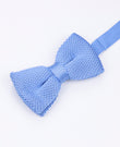 Fliege Blau n°3 Herren aus Strick «Léon»