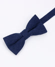 Fliege Blau n°1 Herren in Samt-Optik 