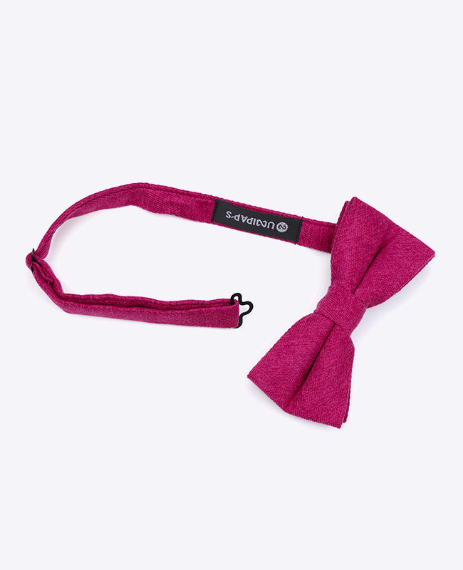 Fliege Violett Nr. 3 Herren in Samt-Optik | Simon - Unipap's