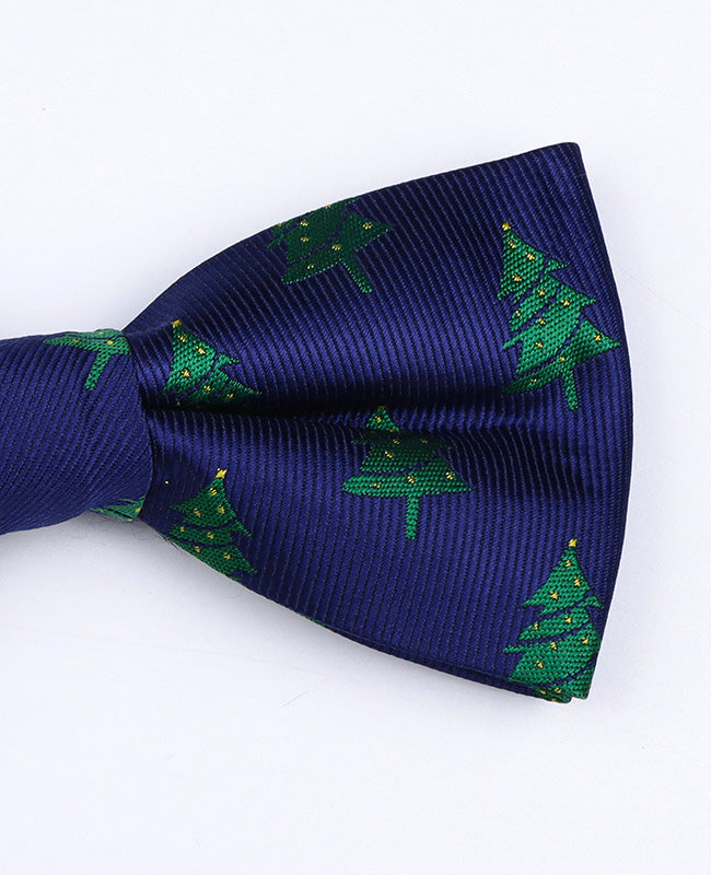 Weihnachts-Fliege Blau Nr. 1 Herren aus Polyester «Christmas»