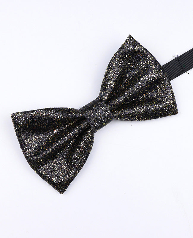 Glitzer-Fliege Schwarz Nr. 2 Herren aus Polyester «Olive»