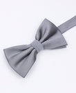 Fliege XL Grau n°1 Herren aus Polyester | Lucien - Unipap's