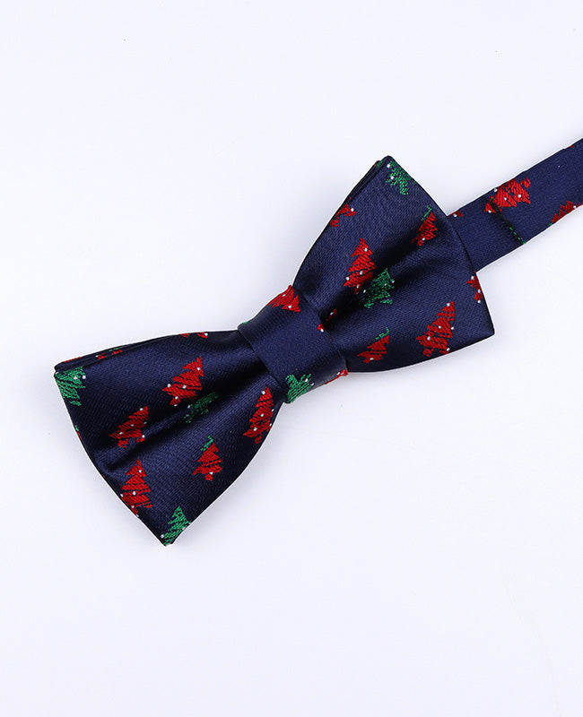 Weihnachts-Fliege Blau n°2 Kinder aus Polyester «Christmas»