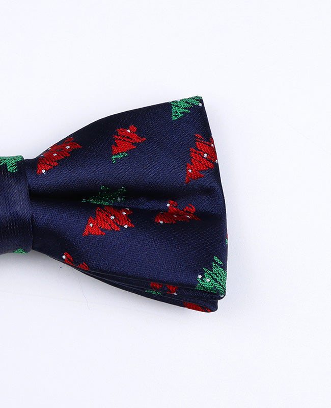 Weihnachts-Fliege Blau n°2 Kinder aus Polyester «Christmas»