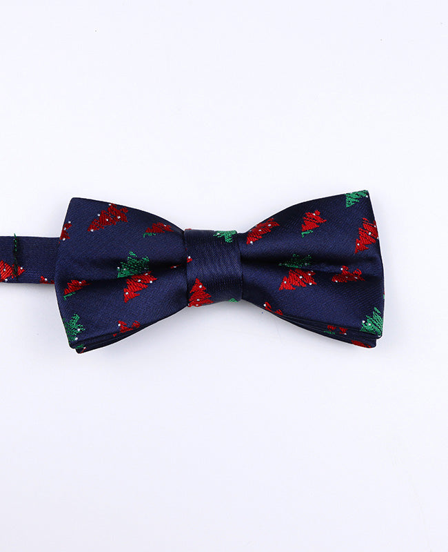 Weihnachts-Fliege Blau n°2 Kinder aus Polyester «Christmas»