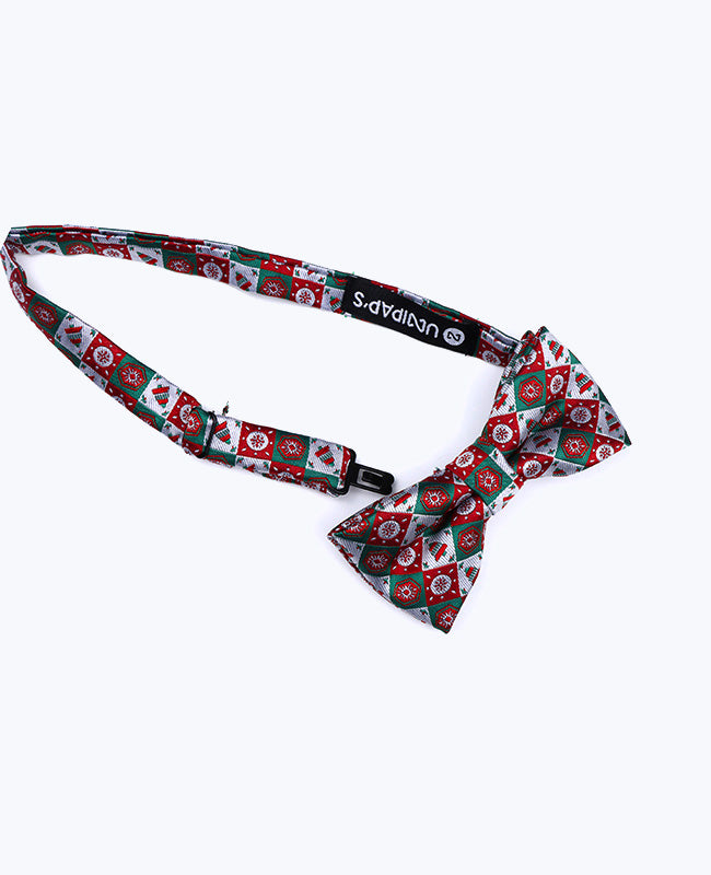 Weihnachts-Fliege Kinder aus Polyester «Christmas»