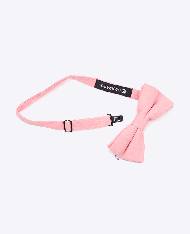 Fliege Rosa Kinder n°5 aus Baumwolle «Edgard»