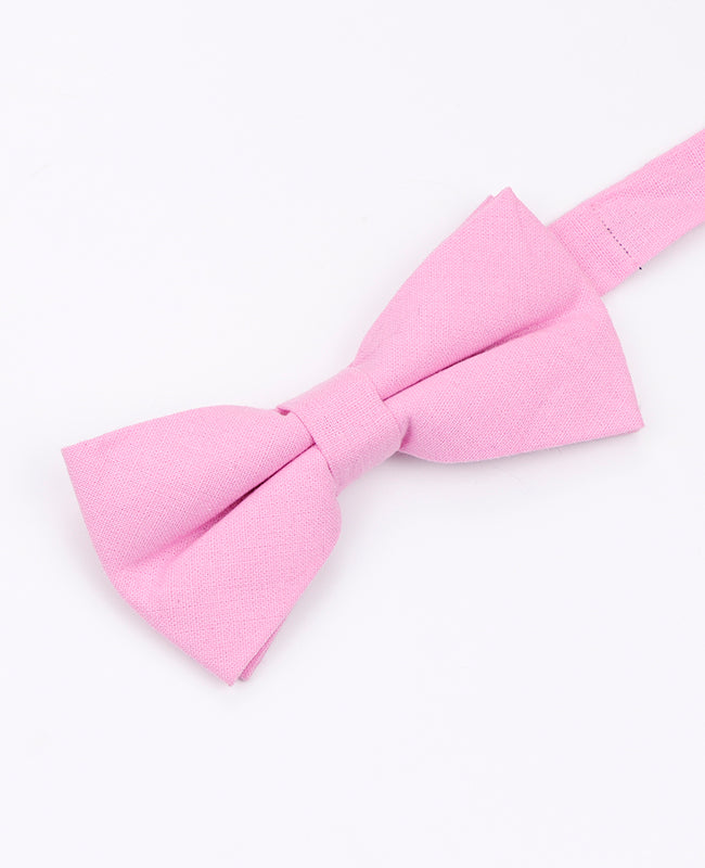Fliege Rosa n°4 Herren aus Baumwolle «Edgard»