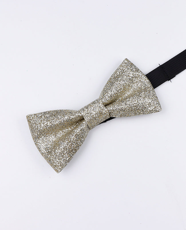 Glitzer-Fliege Silberfarben n°3 Kinder aus Polyester «Olive»
