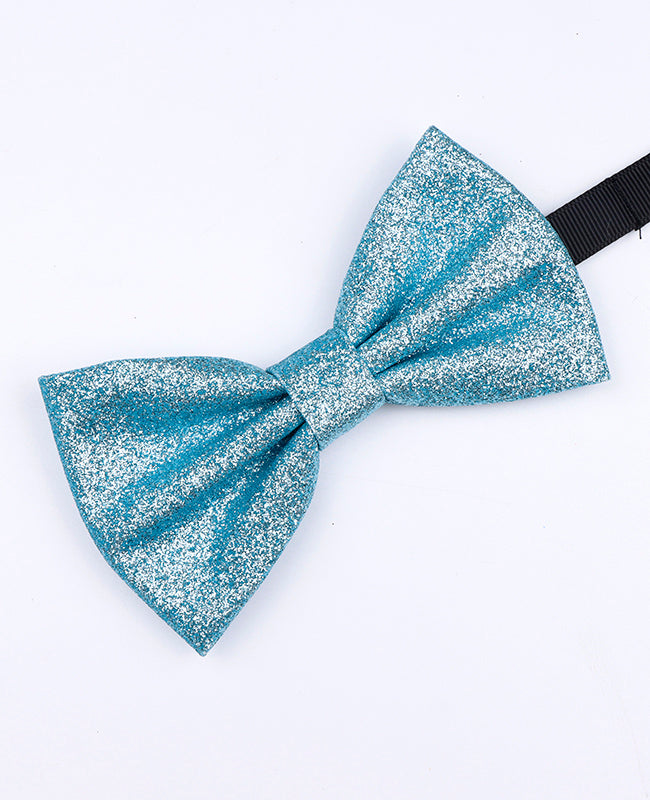 Glitzer-Fliege Blau n°3 Herren aus Polyester «Olive»