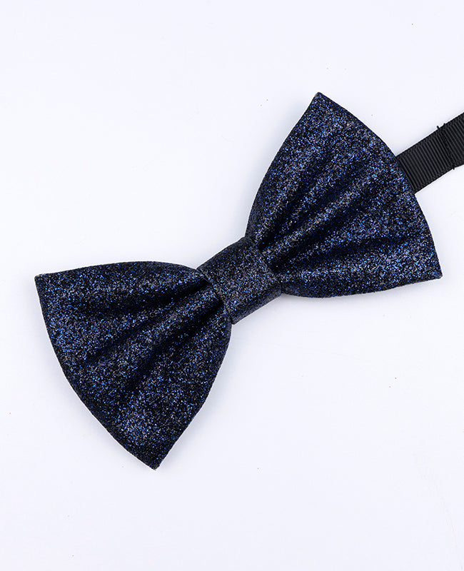 Glitzer-Fliege Blau n°4 Herren aus Polyester «Olive»