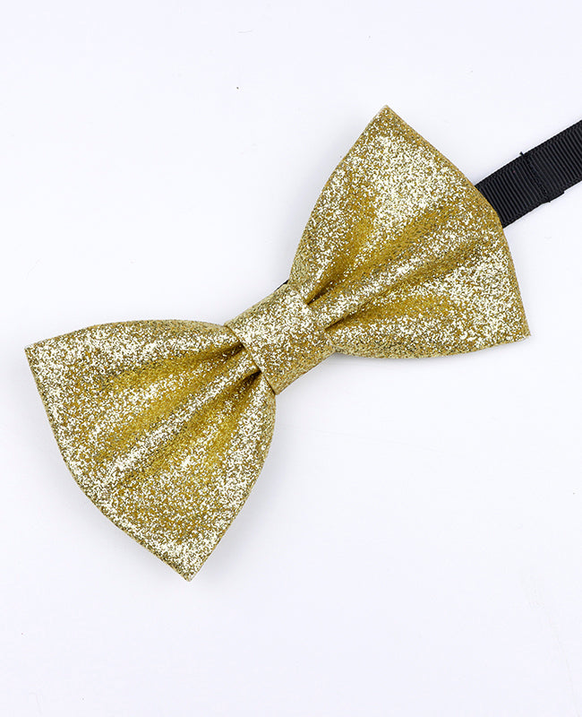 Glitzer-Fliege Goldfarben n°3 Herren aus Polyester «Olive»