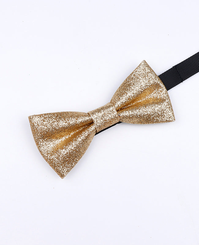 Glitzer-Fliege Goldfarben n°4 Kinder aus Polyester «Olive»