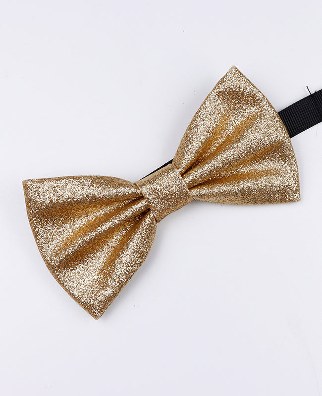 Glitzer-Fliege Goldfarben n°4 Herren aus Polyester «Olive»