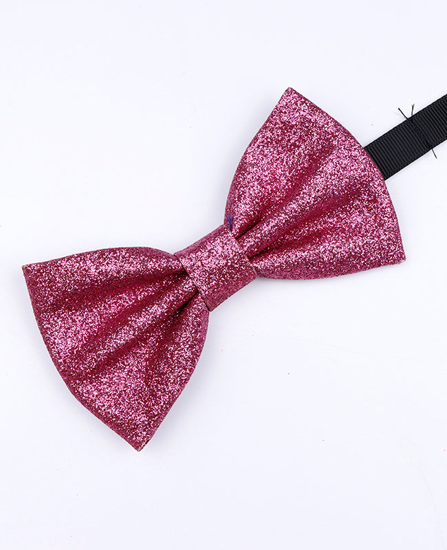 Glitzer-Fliege Rosa Herren Nr. 1 Polyester «Olive»