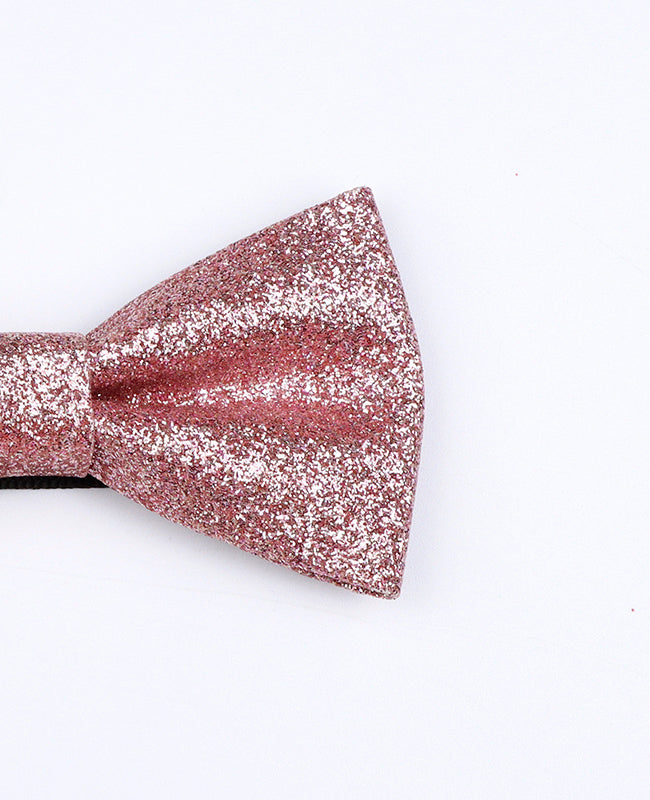 Noeud Papillon à Paillette Rose n°4 Enfant en Polyester «Olive»