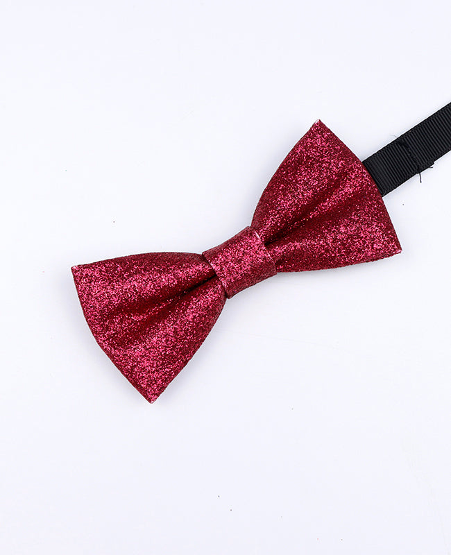 Glitzer-Fliege Rot Kinder Nr. 1 Polyester «Olive»