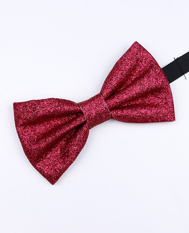 Glitzer-Fliege Rot Herren Nr. 1 Polyester «Olive»
