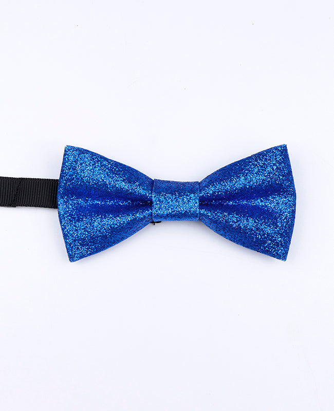 Glitzer-Fliege Blau n°1 Kinder aus Polyester «Olive»
