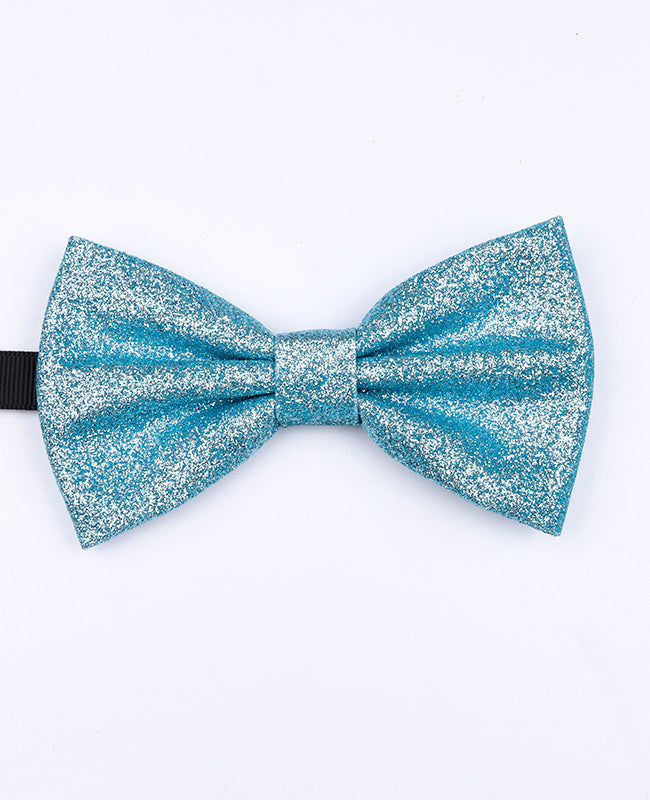 Glitzer-Fliege Blau Nr. 3 Herr aus Polyester «Olive»