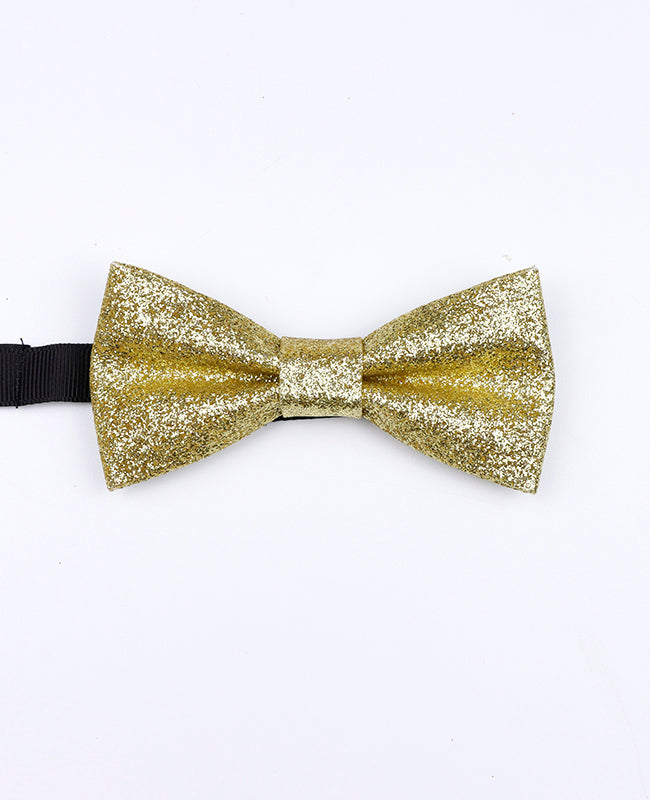 Fliege mit Goldglitzer n°3 Kinder aus Polyester «Olive»