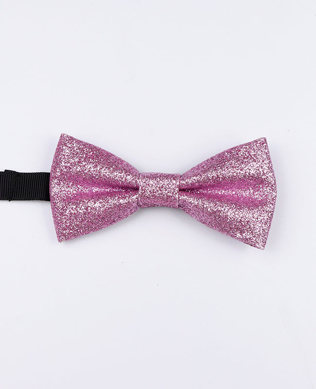 Fliege mit Glitzer Rosa Nr. 3 Kinder aus Polyester «Olive»
