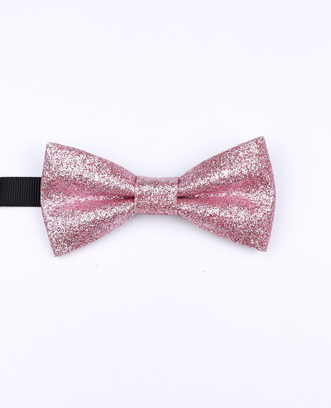 Fliege mit Roséglitzer n°5 Kinder aus Polyester «Olive»