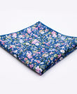 Einstecktuch Liberty Blau n°11 Baumwolle | Gaspard - Unipap's
