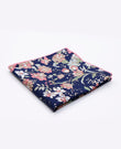 Einstecktuch Liberty Blau n°3 aus Baumwolle | Charles - Unipap's