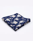 Einstecktuch Liberty Blau n°5 aus Baumwolle | Charles - Unipap's