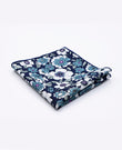 Einstecktuch Liberty Blau n°8 aus Baumwolle | Gaspard - Unipap's