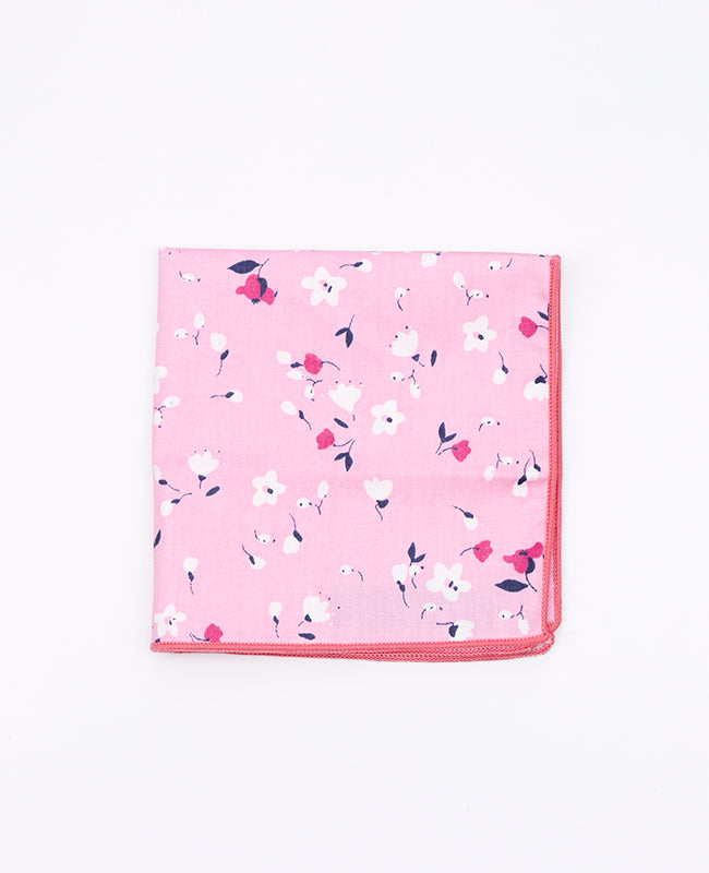 Einstecktuch Liberty Rosa n°2 Baumwolle | Gaspard - Unipap's