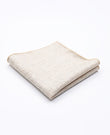 Einstecktuch Beige n°2 aus Wolle | Claude - Unipap's