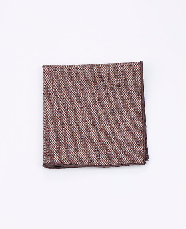 Einstecktuch Rot n°5 aus Wolle | Claude - Unipap's