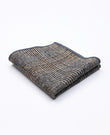 Einstecktuch Tartan Grau n°6 Wolle | Norbert - Unipap's