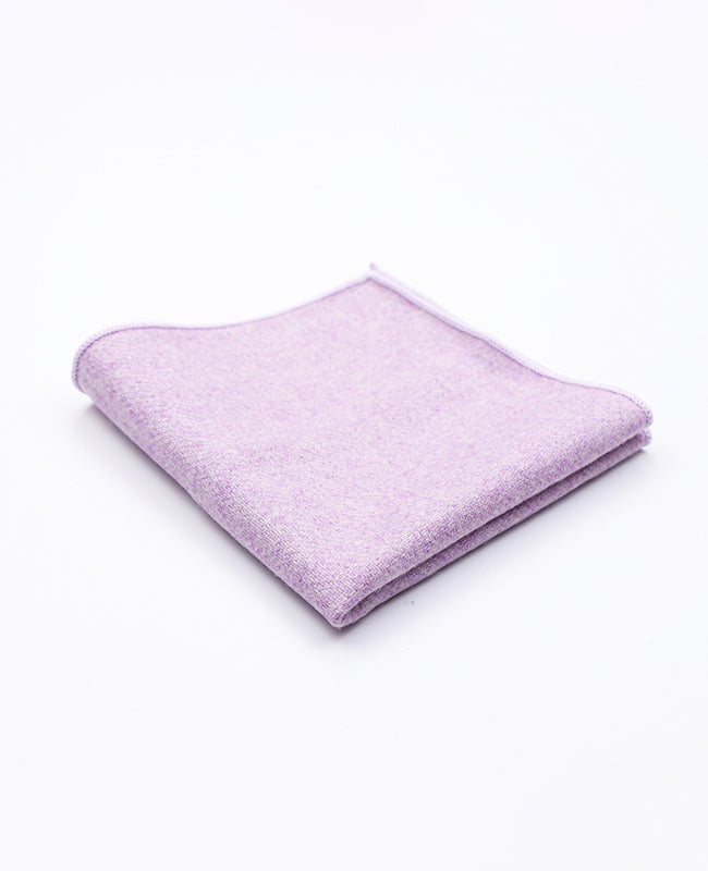Einstecktuch Violett aus Wolle | Claude - Unipap's