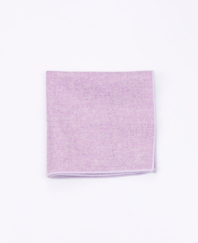 Einstecktuch Violett aus Wolle | Claude - Unipap's