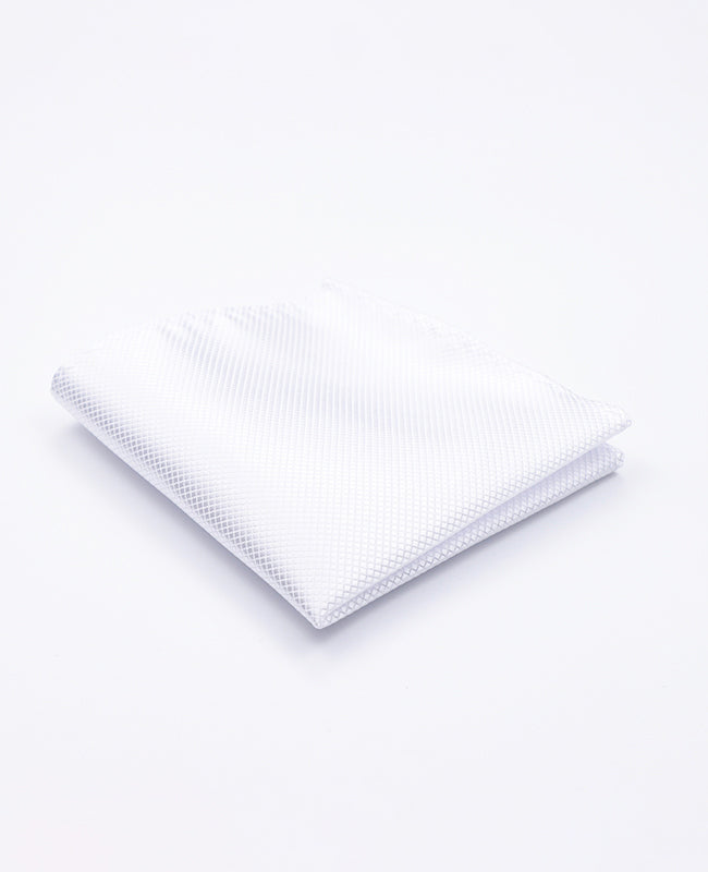 Einstecktuch Weiß Polyester | Martin - Unipap's