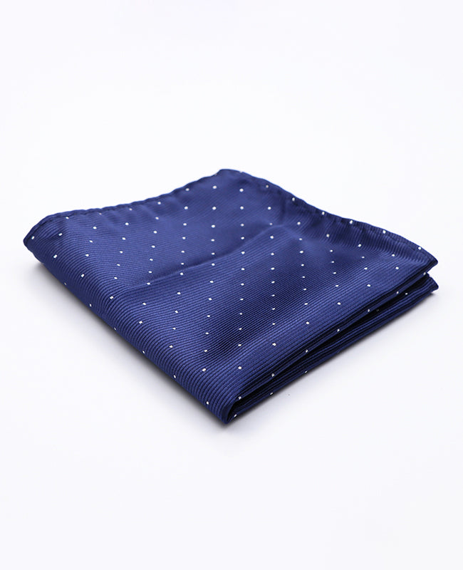 Einstecktuch Blau Nr. 1 aus Polyester | Georges - Unipap's