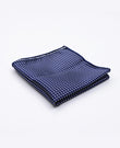 Einstecktuch Blau n°1 Gepunktet aus Polyester „Louis
