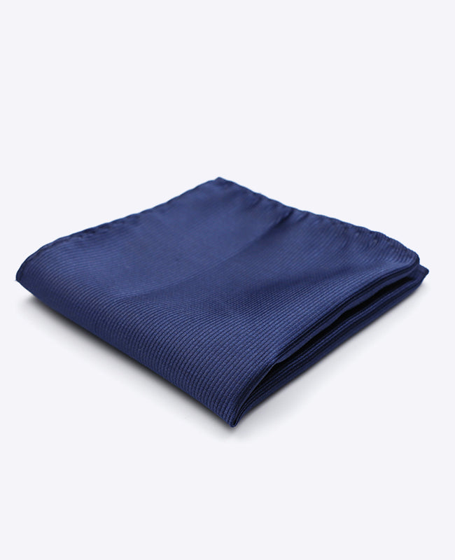 Einstecktuch Blau n°1 aus Polyester | Lucien - Unipap's