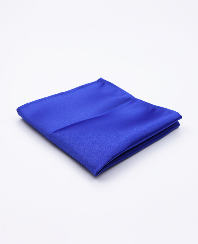 Einstecktuch Blau Nr. 2 aus Polyester «Anatole»