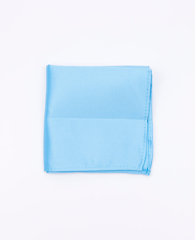 Einstecktuch Blau Nr. 3 aus Polyester «Anatole»