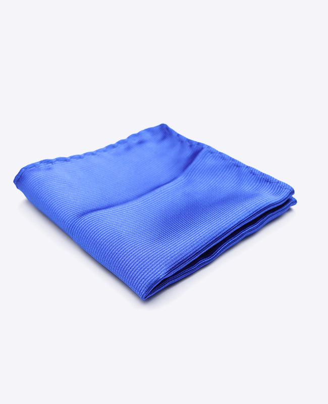 Einstecktuch Blau Nr. 3 aus Polyester | Lucien - Unipap's