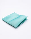 Einstecktuch Blau Nr. 4 aus Polyester «Anatole»