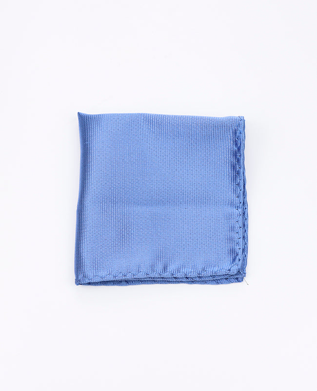 Einstecktuch Blau n°5 Polyester | Lucien - Unipap's
