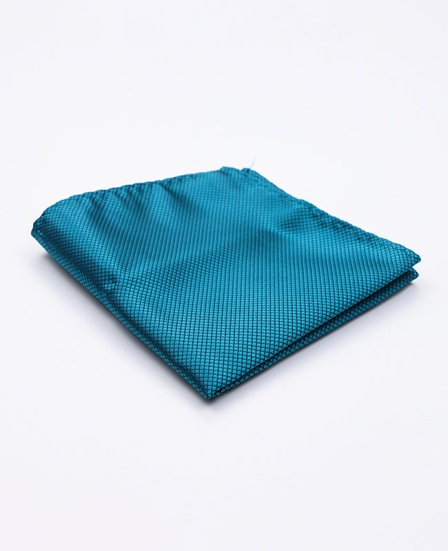 Einstecktuch Blau Nr. 6 Herren aus Polyester 