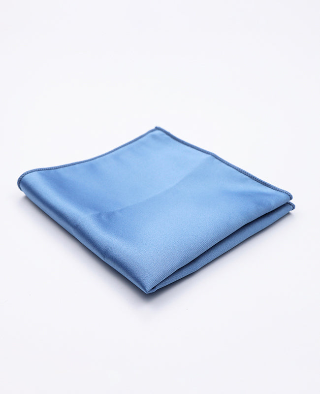Einstecktuch Blau Nr. 7 aus Polyester | Anatole - Unipap's